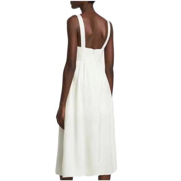 WeWoreWhat × Revolve Satin Charmeuse Corset Midi Dress NWT Women's Size Medium - Picture 11 of 11